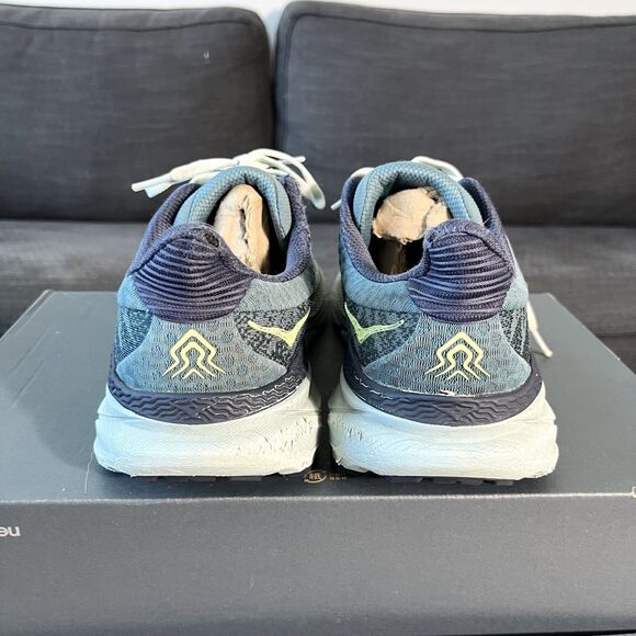 Hoka One One Challenger 7 Trail Running Shoes Mountain Fog Druzy Blue Men Sz 8D - Picture 11 of 12